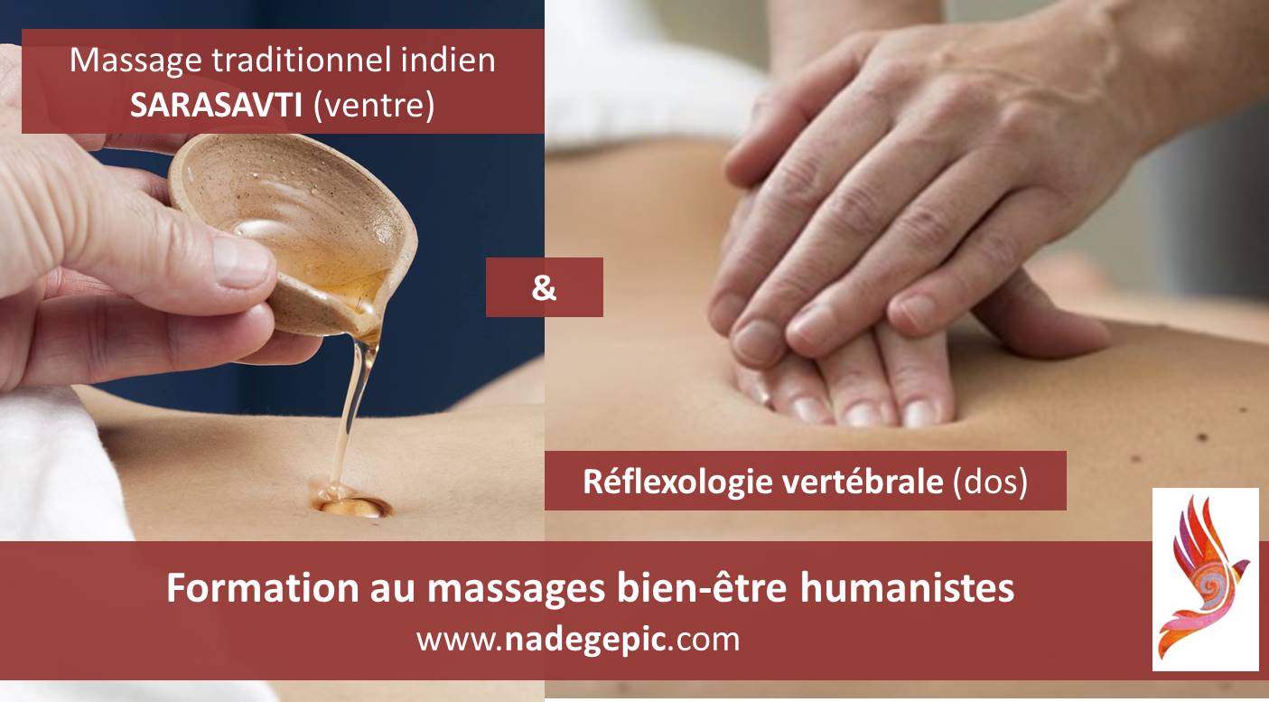 Pack formation massages bien-être humanistes DOS & VENTRE - Rennes